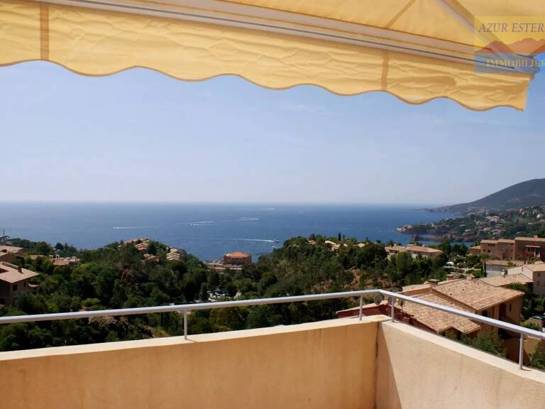 Villa jumelée  3 pièces (4 couchages) :  cuisine,  2 terrasses avec belle vue mer  * ROVI 12 * — photo 1
