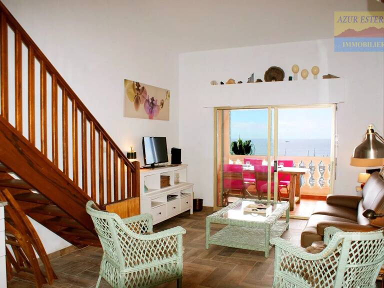 Duplex de 3 pièces : Séjour terrasse vue mer 2 chambres cuisine sdd/Wc face mer  * BM C11 * p — photo 1