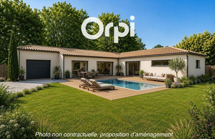 TERRAIN PLAT DE 520m² - BEAU QUARTIER - AU CLAME - HORS LOTISSEMENT — photo 3