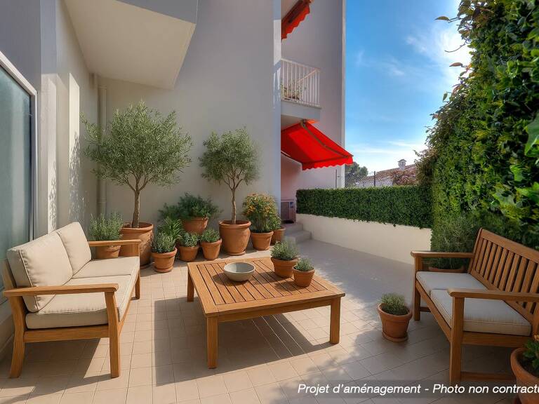 Nice Chambrun - magnifique 3 pièces rénové avec grande terrasse — photo 1