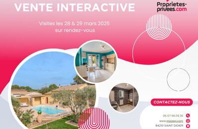 vente maison 470 000 € à proximité de Saumane-de-Vaucluse (84800)