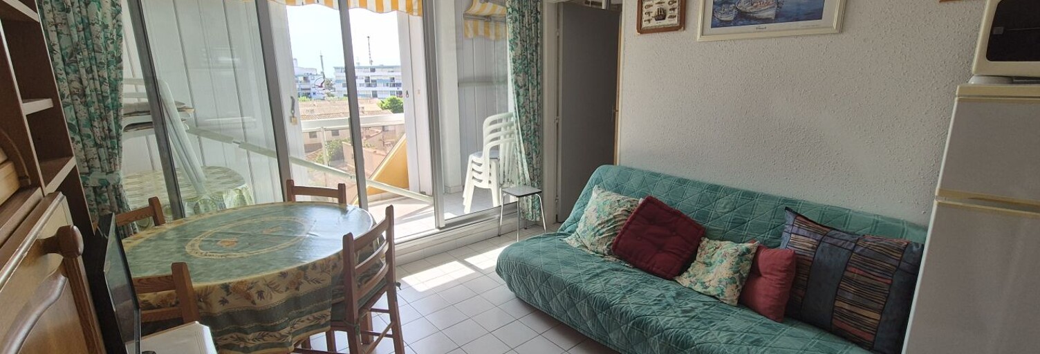 Appartement 2 Pièces 27 m² à vendre à Le Grau-du-Roi (30240)