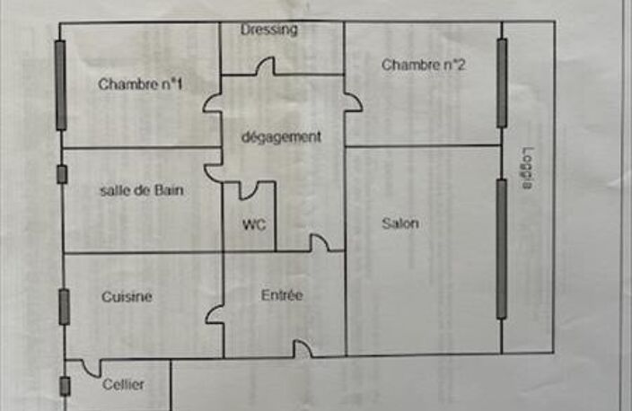 Vente appartement 3 pièces 68 m² Mérignac (33700) — photo 3