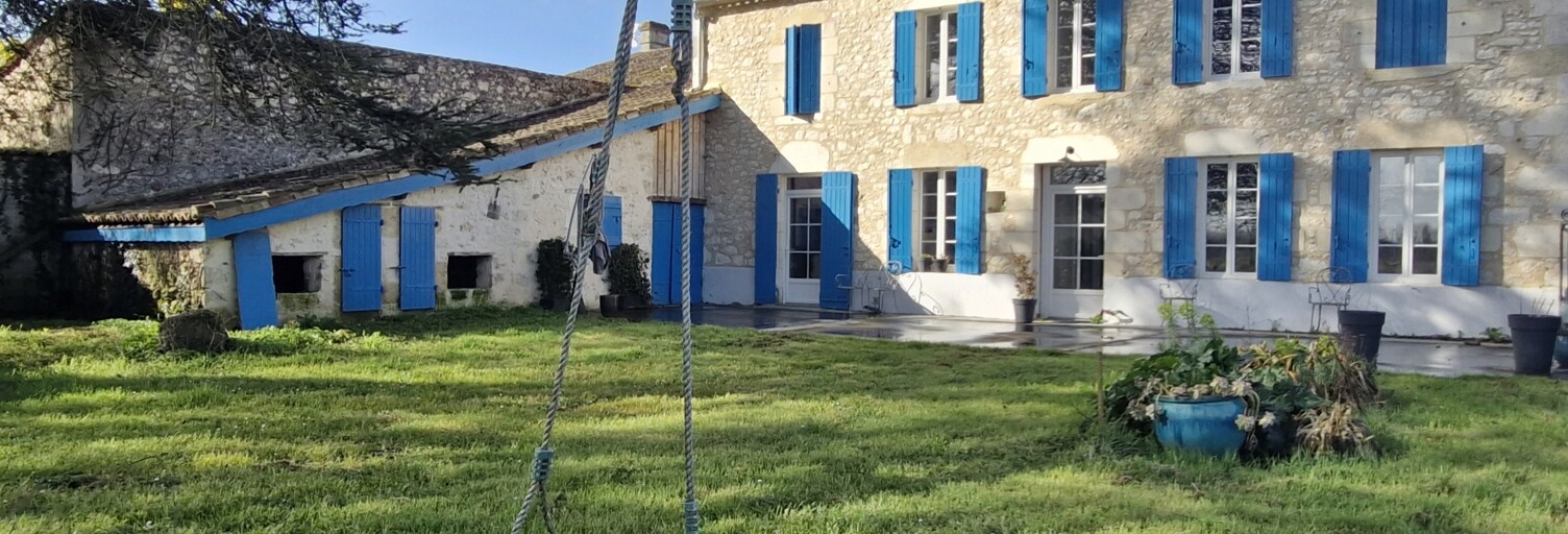 Maison 8 Pièces 295 m² à vendre à Pessac-sur-Dordogne (33890)