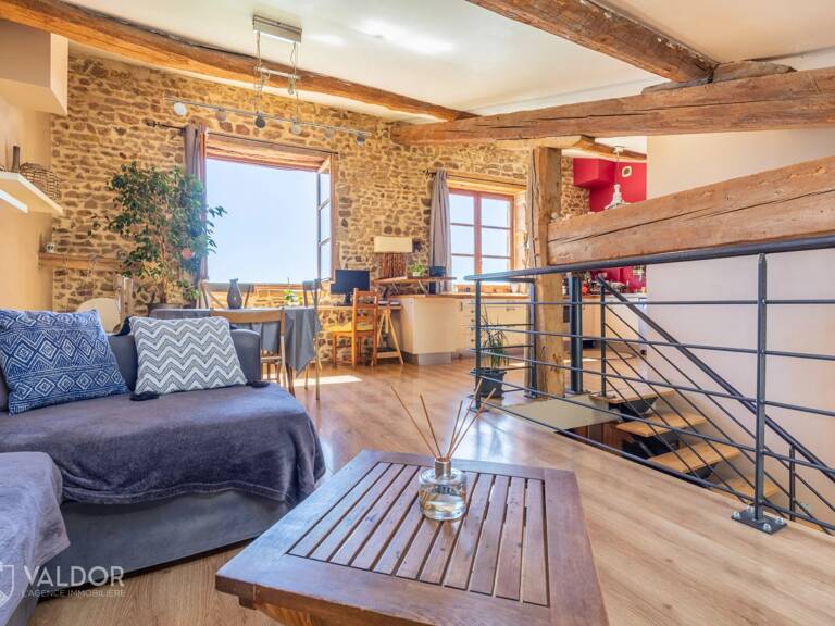 Très belle vue  pour cette maison de village  avec petit extérieur — photo 1