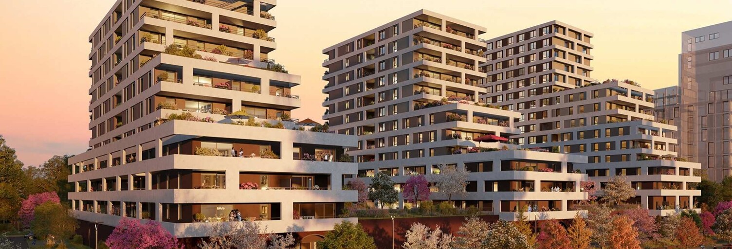 Appartement neuf T1, T2, T3, T4, T5 Pièce 24 à 116 m² à vendre à Huningue (68330)