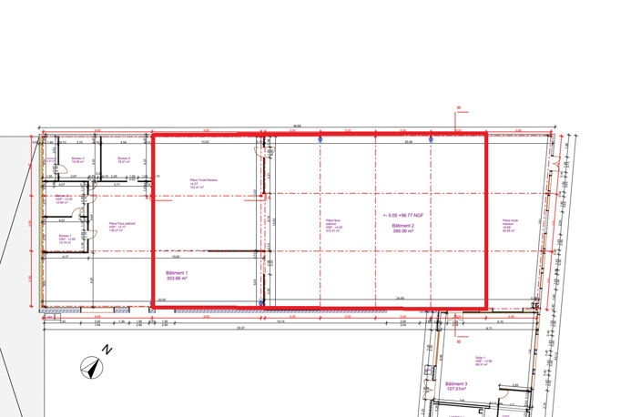 AUXERRE - 73 RUE DE MOULIN DU PRESIDENT - CELLULE COMMERCIALE DE 4400M² — photo 3