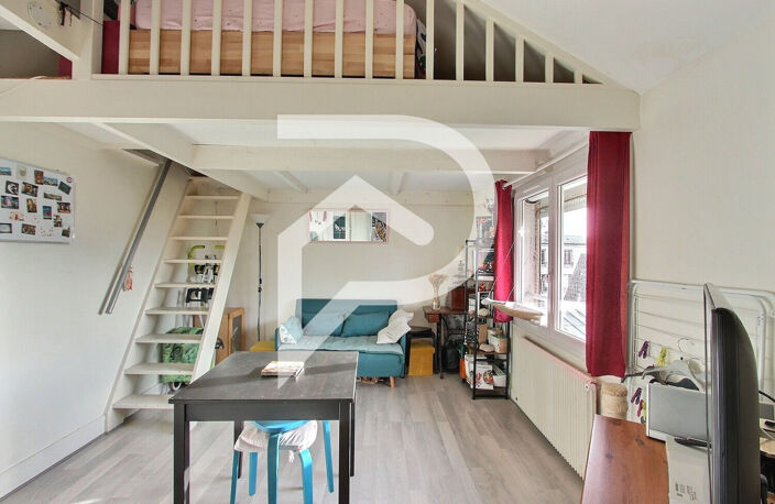 HYPER CENTRE ASNIERES - STUDIO AVEC MEZZANINE 29,61M2 VENDU LOUÉ — photo 2