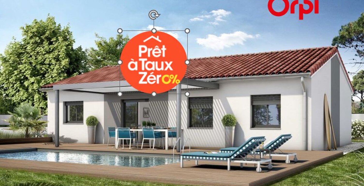 Maison neuve + terrain à Bezouce — photo 1