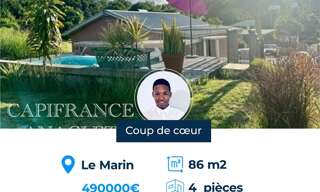 Maison 4 Pièces 86 m² à vendre à Le Marin (97290)