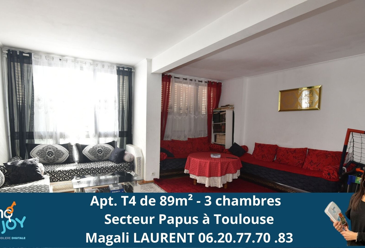 Apt T4 - 1er étage - 89m2 - Quartier La Fourguette — photo 1