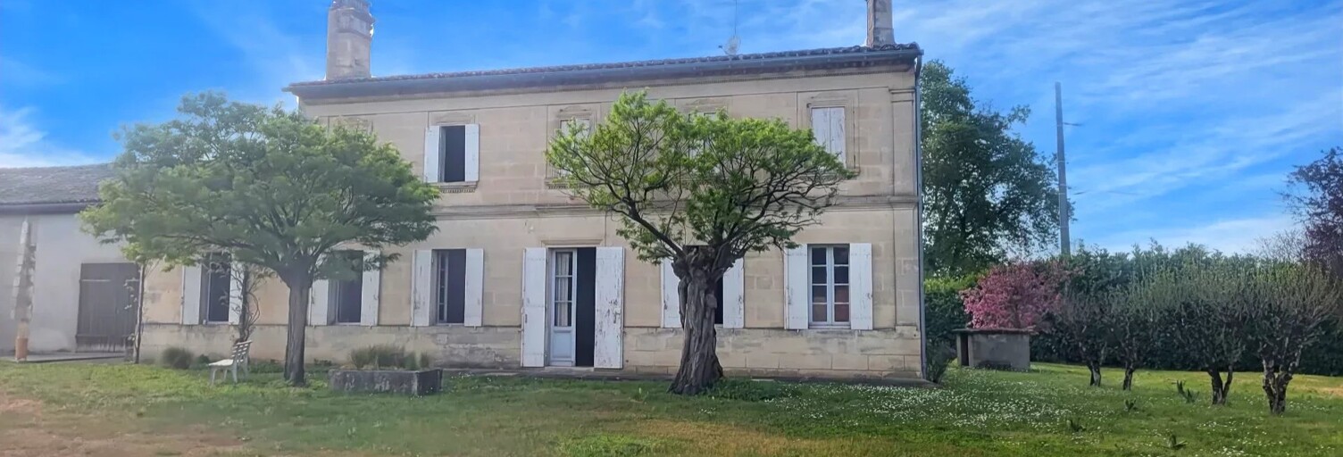 Maison 5 Pièces 145 m² à vendre à Saint-Denis-de-Pile (33910)