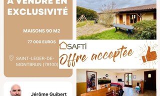 Maison 4 Pièces 90 m² à vendre à Saint-Léger-de-Montbrun (79100)