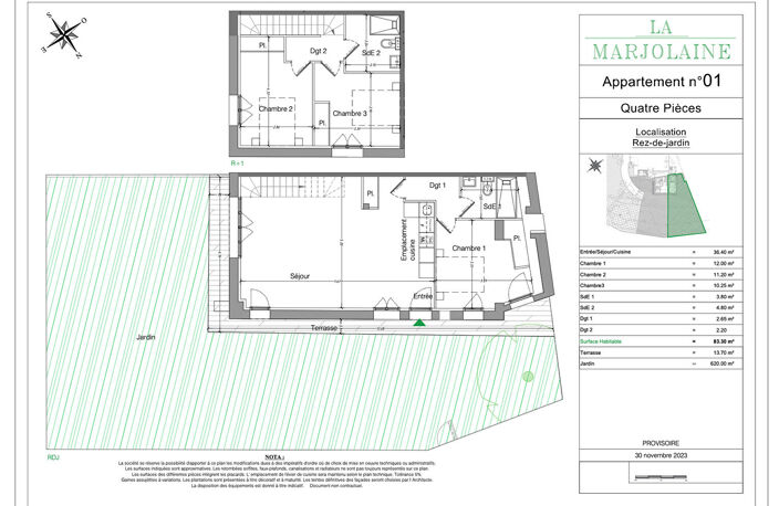 Programme neuf Mouans-sartoux - VILLA MARJOLAINE — photo 2