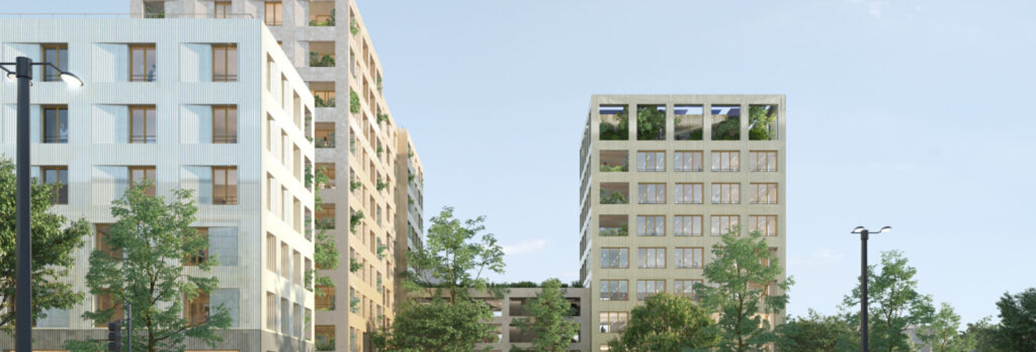 Appartement neuf T2, T3, T4, T5 Pièce 40 à 103 m² à vendre à Montévrain (77144)