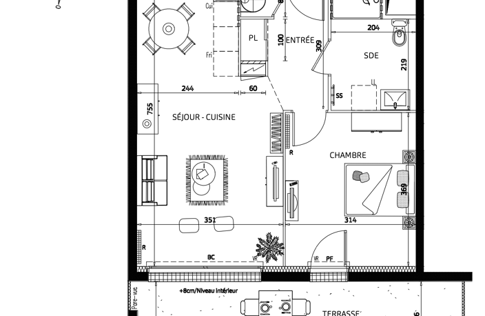 APPARTEMENT T2 - RÉSIDENCE MILLÉSIME - LES SABLES D'OLONNE — photo 2