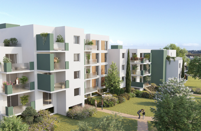 Appartement neuf T3 à Perpignan avec jardin — photo 2