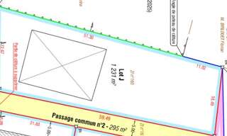 Terrain  1231 m² à vendre à Boulay-les-Barres (45140)