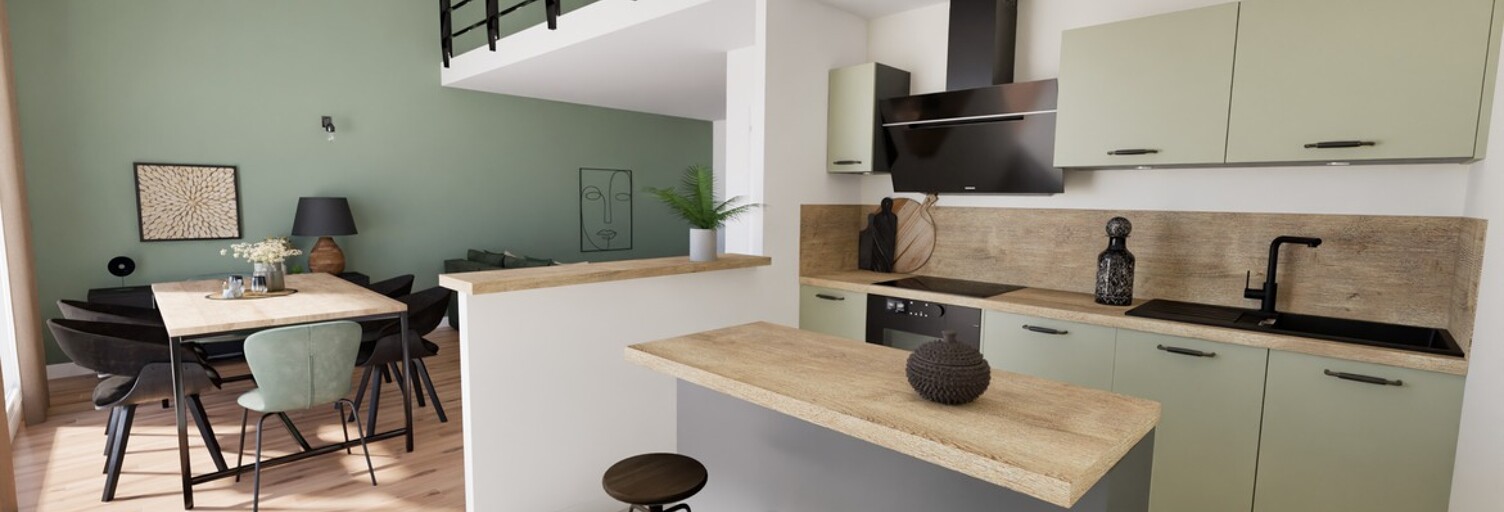 Appartement 2 Pièces 58 m² à vendre à Tours (37000)