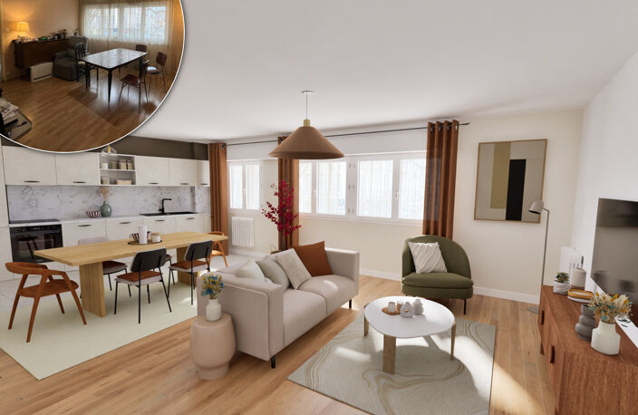 Appartement T3 avec Parking et cave — photo 2