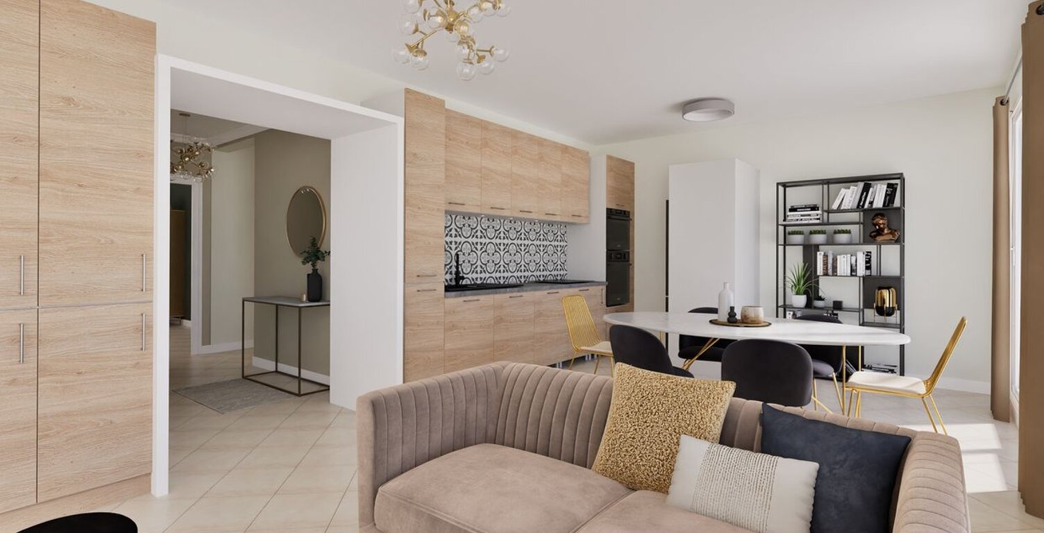 Appartement T3 + cave  — photo 1