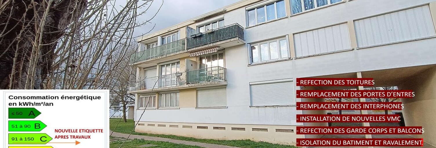 Appartement 3 Pièces 67 m² à vendre à Saint-Michel-sur-Orge (91240)