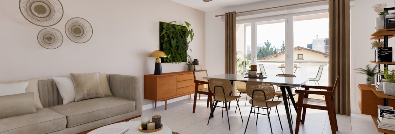 Appartement 3 Pièces 65 m² à vendre à Échirolles (38130)