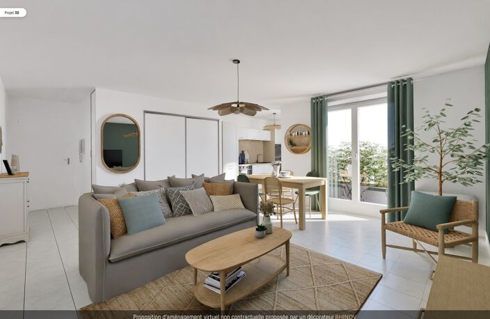 Appartement T3 + Parking en sous-sol en sus (15K) — photo 2