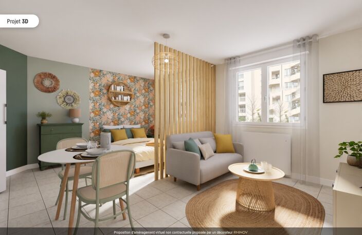 Appartement T1 vendu loué — photo 2