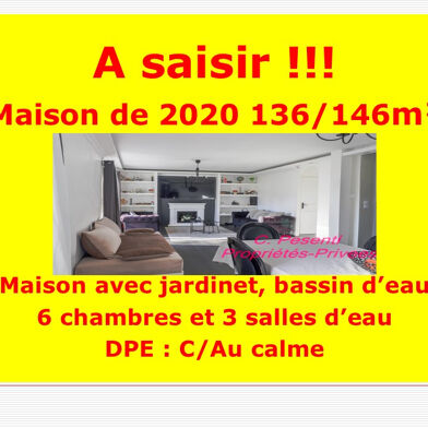 Maison 8 pièces 136 m²