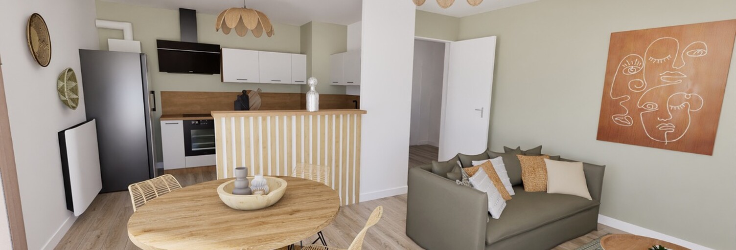 Appartement 2 Pièces 44 m² à vendre à Rezé (44400)