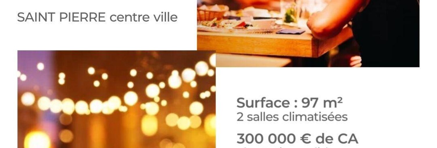Commerce  97 m² à vendre à Saint-Pierre (97410)