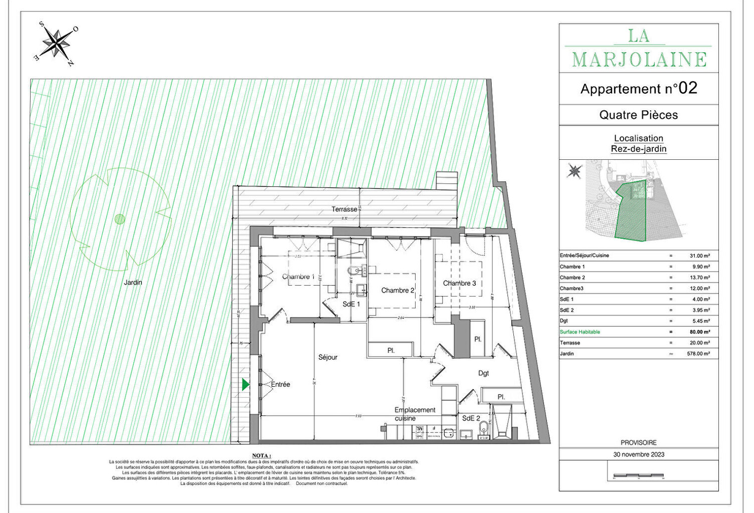Programme neuf Mouans-sartoux - VILLA MARJOLAINE — photo 1