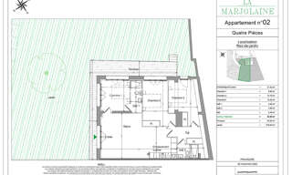 Appartement 4 Pièces 80 m² à vendre à Mouans-Sartoux (06370)