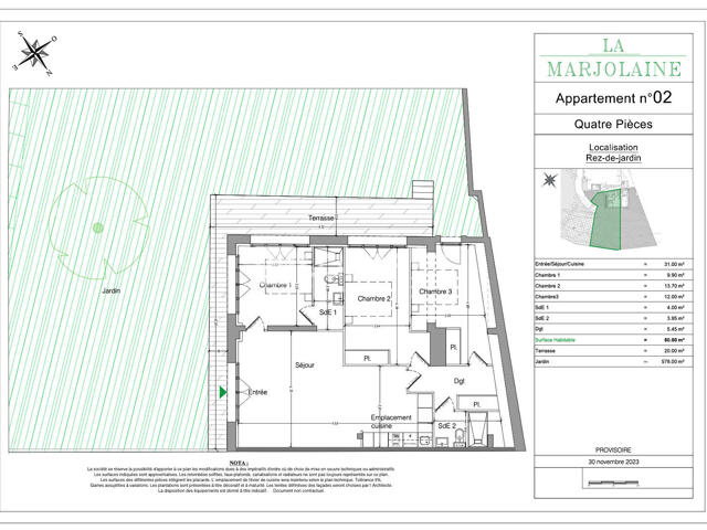 Appartement proposé à Mouans-Sartoux