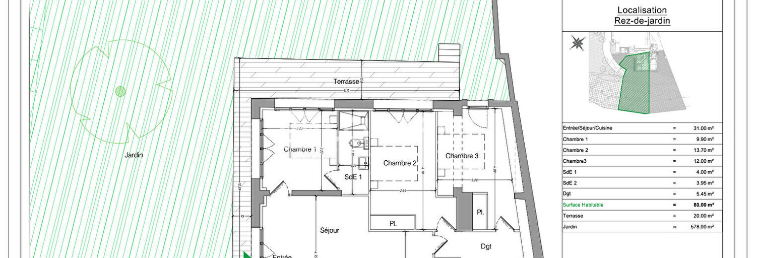 Appartement 4 Pièces 80 m² à vendre à Mouans-Sartoux (06370)