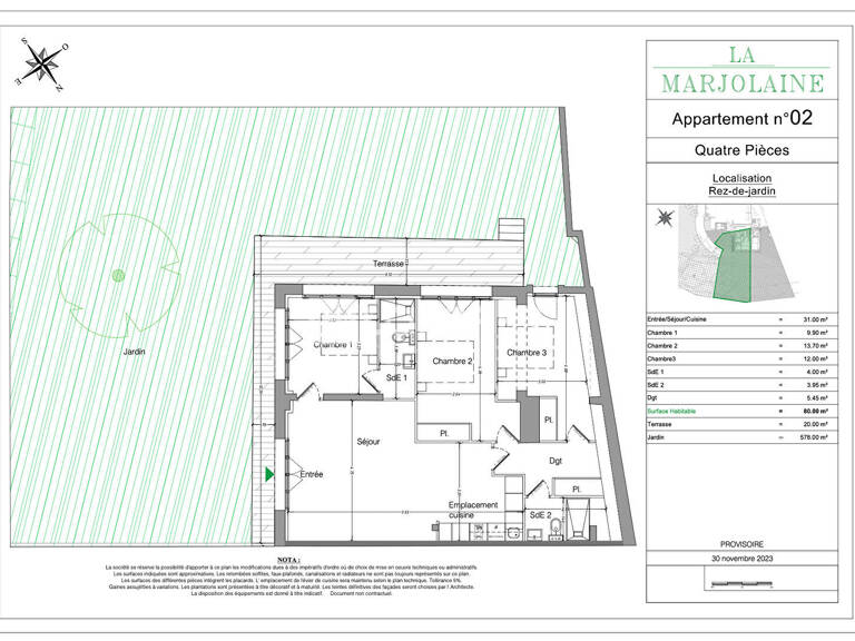 Programme neuf Mouans-sartoux - VILLA MARJOLAINE — photo 1