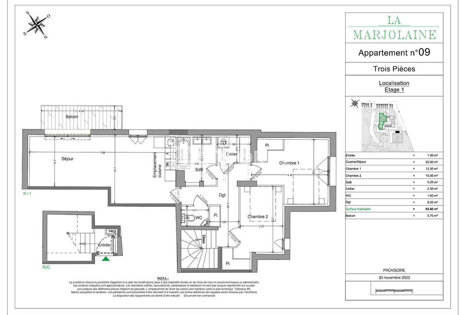 Programme neuf Mouans-sartoux - VILLA MARJOLAINE — photo 1