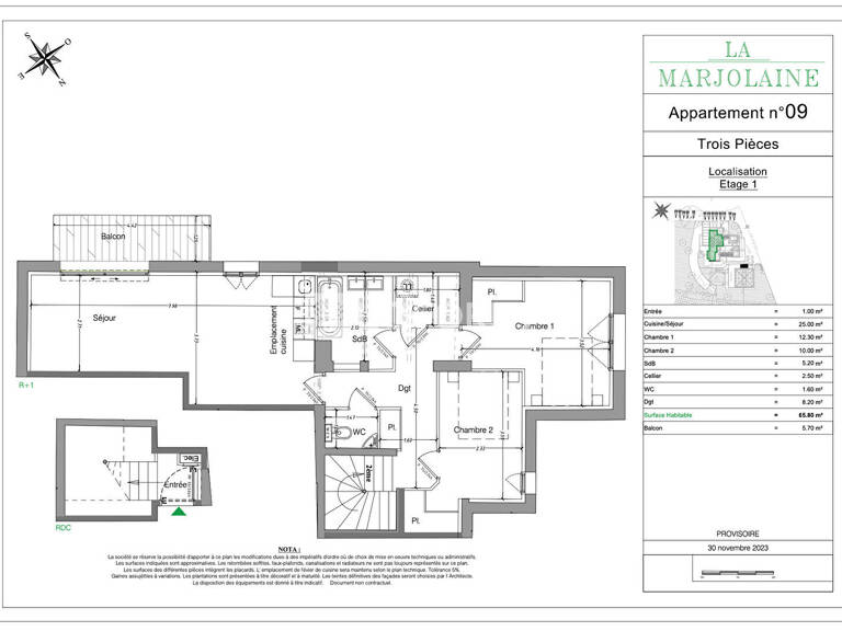 Programme neuf Mouans-sartoux - VILLA MARJOLAINE — photo 1