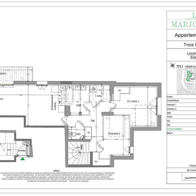 Appartement 3 pièces 365000 €