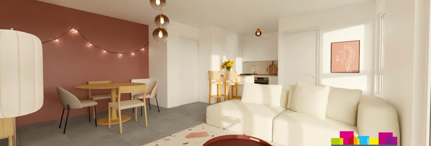 Appartement 2 Pièces 51 m² à vendre à Saint-Herblain (44800)