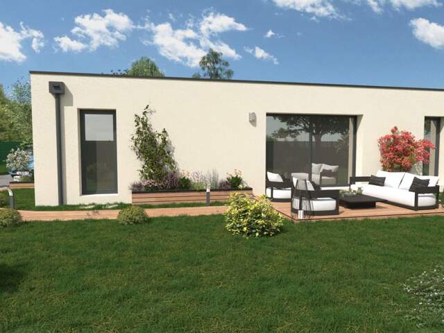 Projet de construction d'une maison 88 m² avec terrain à MONTAMISE (86) — photo du bien