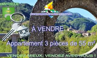 Appartement 3 Pièces  m² à vendre à Lantosque (06450)