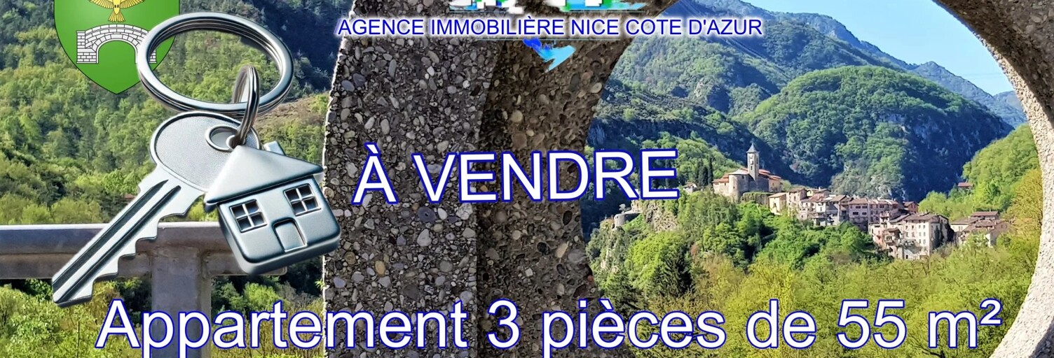 Appartement 3 Pièces  m² à vendre à Lantosque (06450)