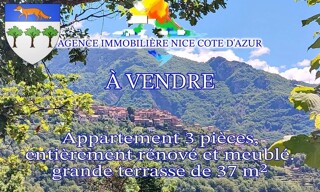 Appartement 3 Pièces  m² à vendre à Belvédère (06450)