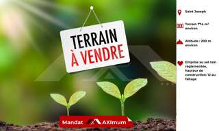 Terrain  774 m² à vendre à Saint-Joseph (97480)