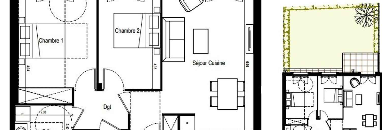 Appartement 3 Pièces 64 m² à vendre à Chatou (78400)