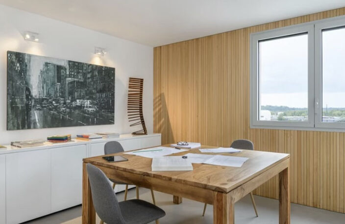 APPARTEMENT 65 M2 - T3 - VUE EXCEPTIONNELLE SUR BORDEAUX GAR — photo 5