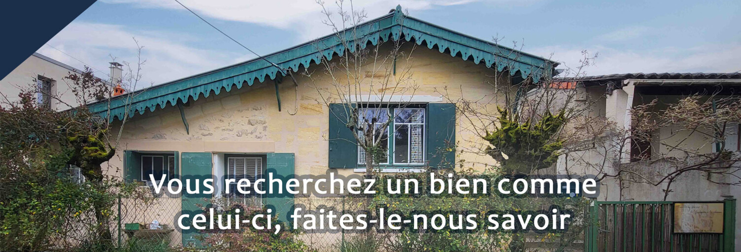 Maison 3 Pièces 73 m² à vendre à Quinsac (33360)