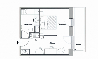 Appartement 2 Pièces 30 m² à vendre à Lyon 2 (69002)